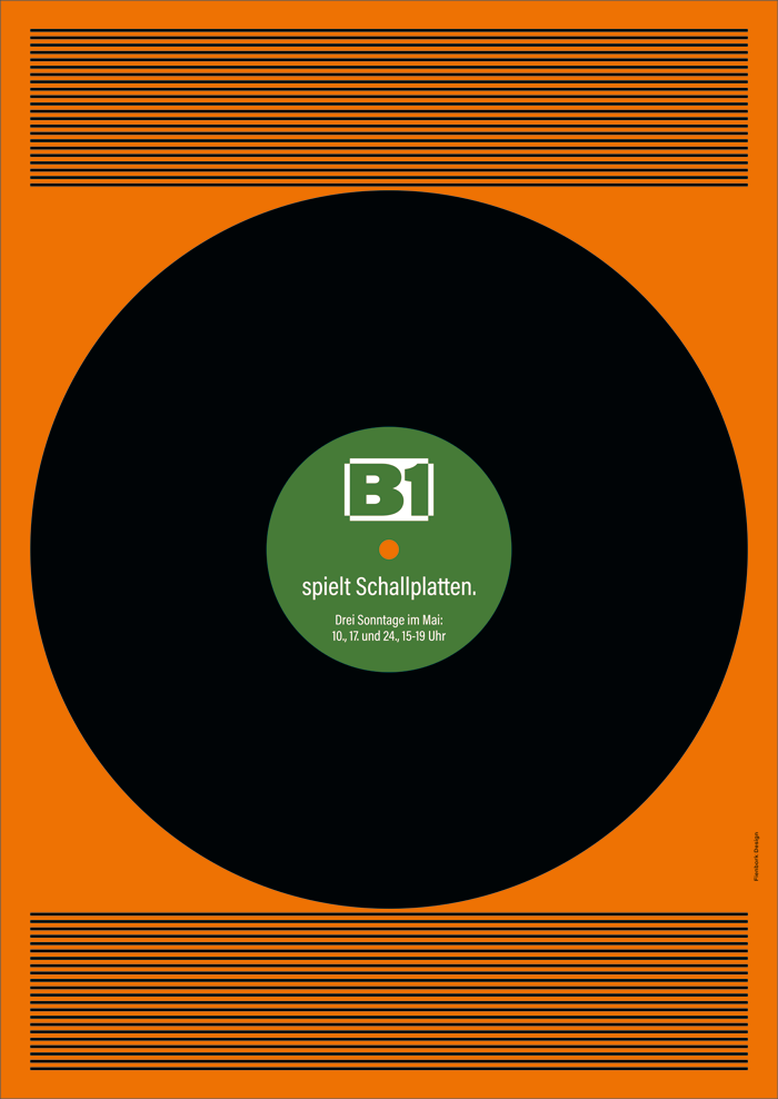 analog. offline. B1 spielt Schallplatten
